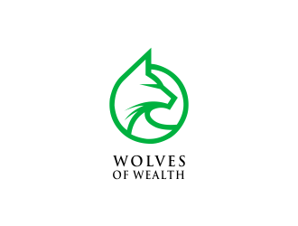Wolves Of Wealth  logo design by wildbrain