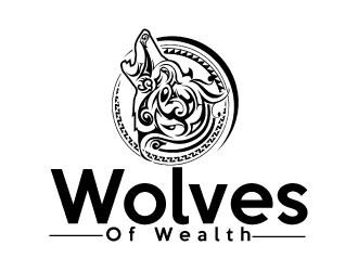 Wolves Of Wealth  logo design by ElonStark