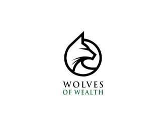 Wolves Of Wealth  logo design by wildbrain