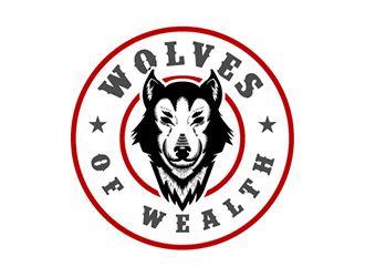 Wolves Of Wealth  logo design by Charly_Project