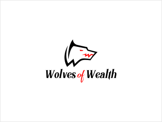 Wolves Of Wealth  logo design by Shabbir