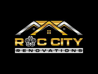 Roc City Renovations logo design by GassPoll