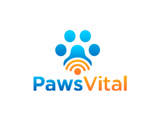 Paws Vital logo design by hidro