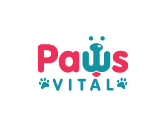 Paws Vital logo design by zinnia