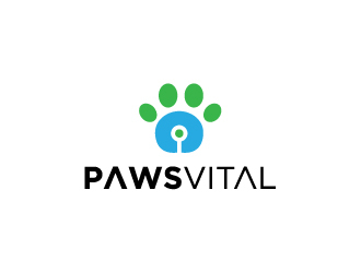 Paws Vital logo design by bigboss