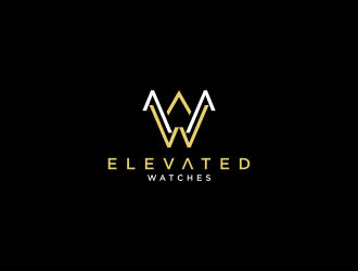 Elevated Watches logo design by pel4ngi