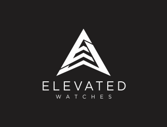 Elevated Watches logo design by santrie
