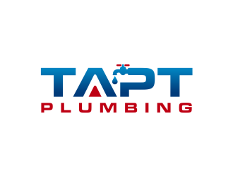 TAPT PLUMBING logo design by GassPoll
