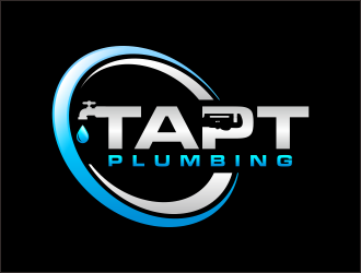 TAPT PLUMBING logo design by hidro