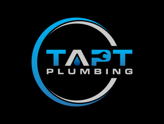 TAPT PLUMBING logo design by GassPoll
