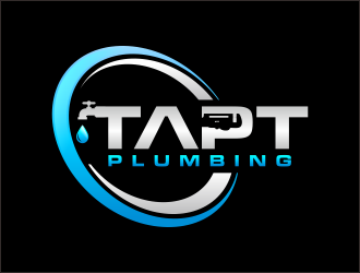 TAPT PLUMBING logo design by hidro