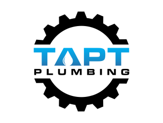 TAPT PLUMBING logo design by GassPoll