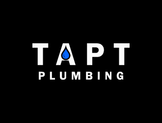TAPT PLUMBING logo design by LAVERNA