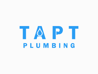 TAPT PLUMBING logo design by LAVERNA