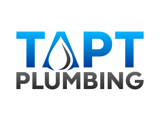 TAPT PLUMBING logo design by BrightARTS