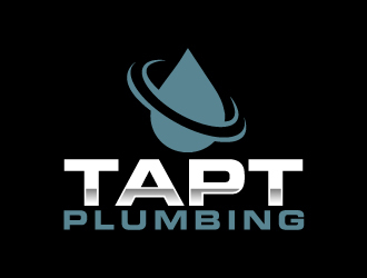 TAPT PLUMBING logo design by ElonStark