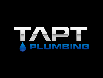 TAPT PLUMBING logo design by lexipej