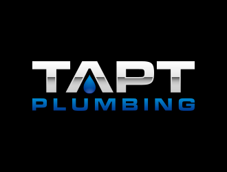 TAPT PLUMBING logo design by lexipej