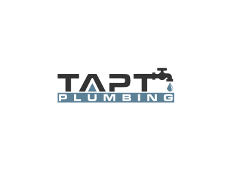 TAPT PLUMBING logo design by Artomoro