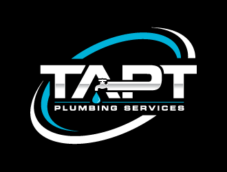 TAPT PLUMBING logo design by bluespix
