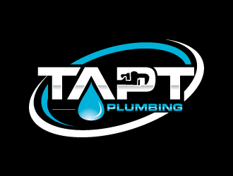 TAPT PLUMBING logo design by bluespix