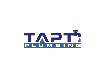 TAPT PLUMBING logo design by Artomoro