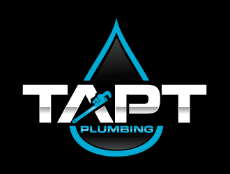 TAPT PLUMBING logo design by bluespix