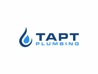 TAPT PLUMBING logo design by kaylee