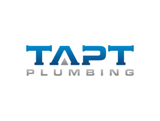TAPT PLUMBING logo design by GassPoll
