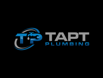 TAPT PLUMBING logo design by GassPoll