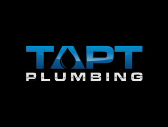 TAPT PLUMBING logo design by GassPoll