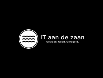 IT aan de zaan logo design by ozenkgraphic