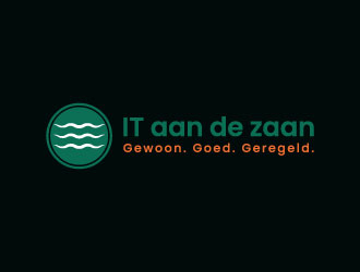 IT aan de zaan logo design by aryamaity