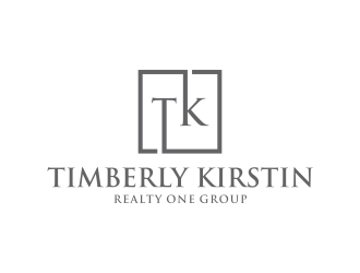 Timberly Kirstin, Realty One Group  logo design by GassPoll