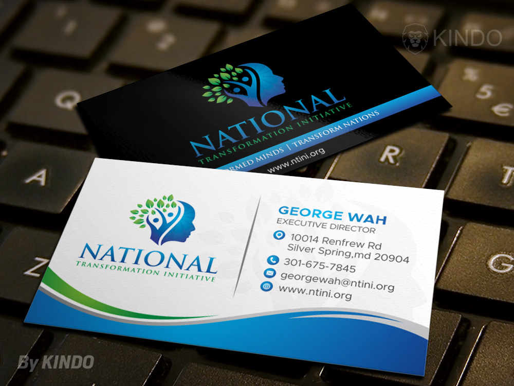 NATIONAL TRANSFORMATION INITIATIVE  logo design by Kindo