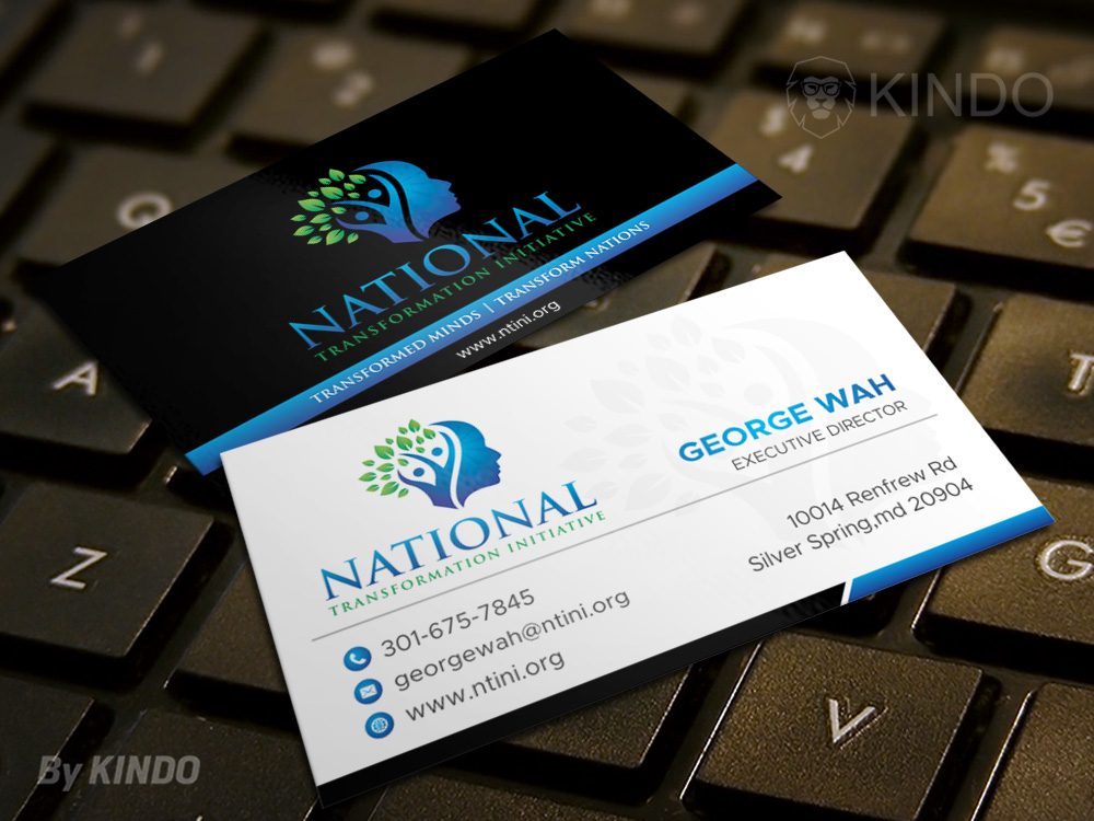 NATIONAL TRANSFORMATION INITIATIVE  logo design by Kindo