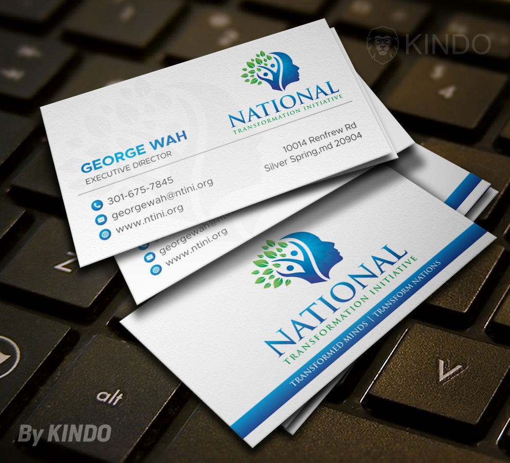 NATIONAL TRANSFORMATION INITIATIVE  logo design by Kindo