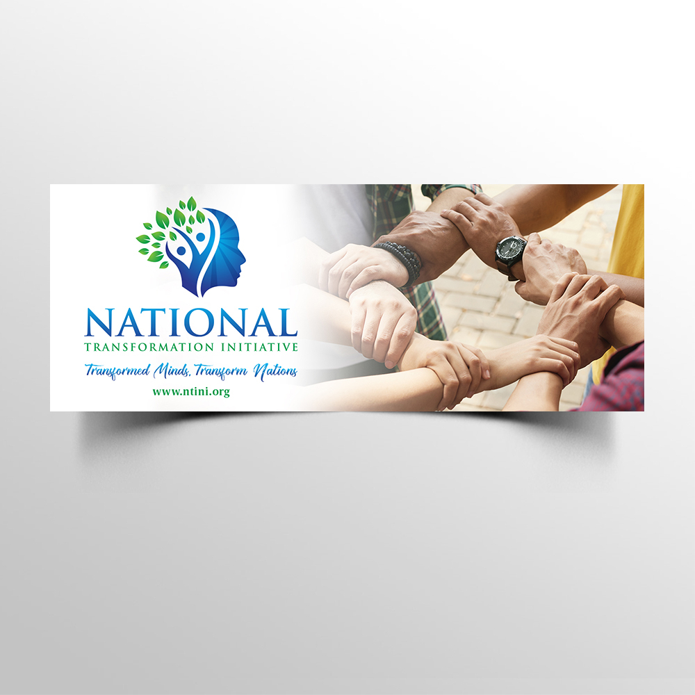 NATIONAL TRANSFORMATION INITIATIVE  logo design by KHAI