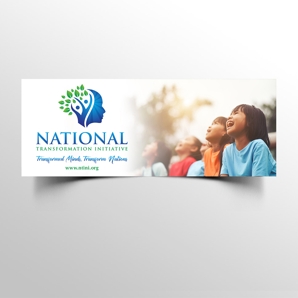 NATIONAL TRANSFORMATION INITIATIVE  logo design by KHAI