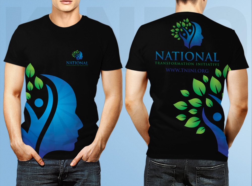 NATIONAL TRANSFORMATION INITIATIVE  logo design by Kindo