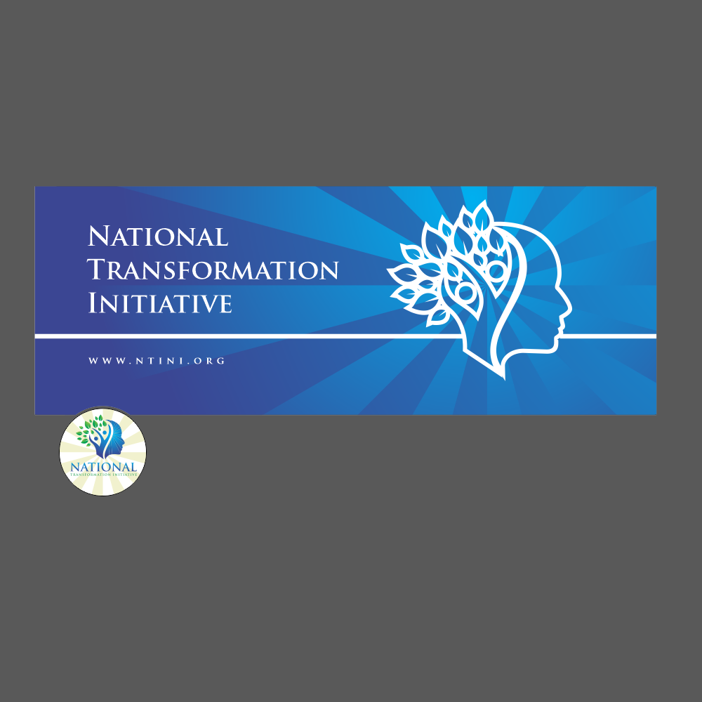 NATIONAL TRANSFORMATION INITIATIVE  logo design by TMOX