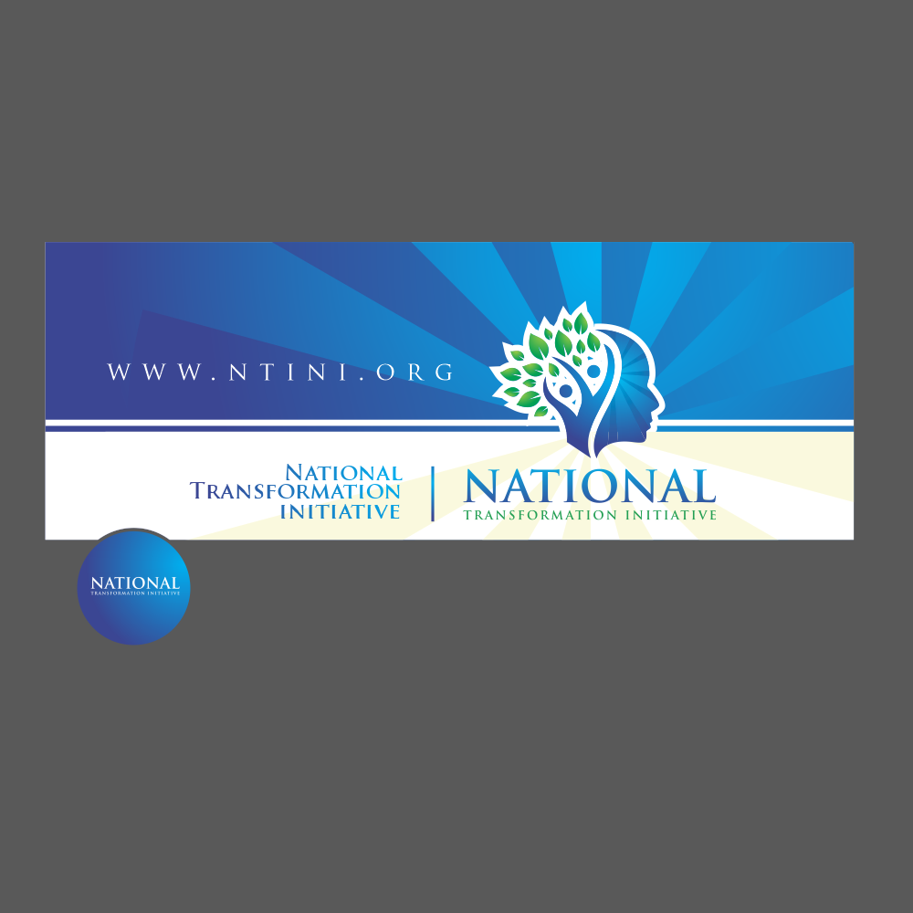 NATIONAL TRANSFORMATION INITIATIVE  logo design by TMOX