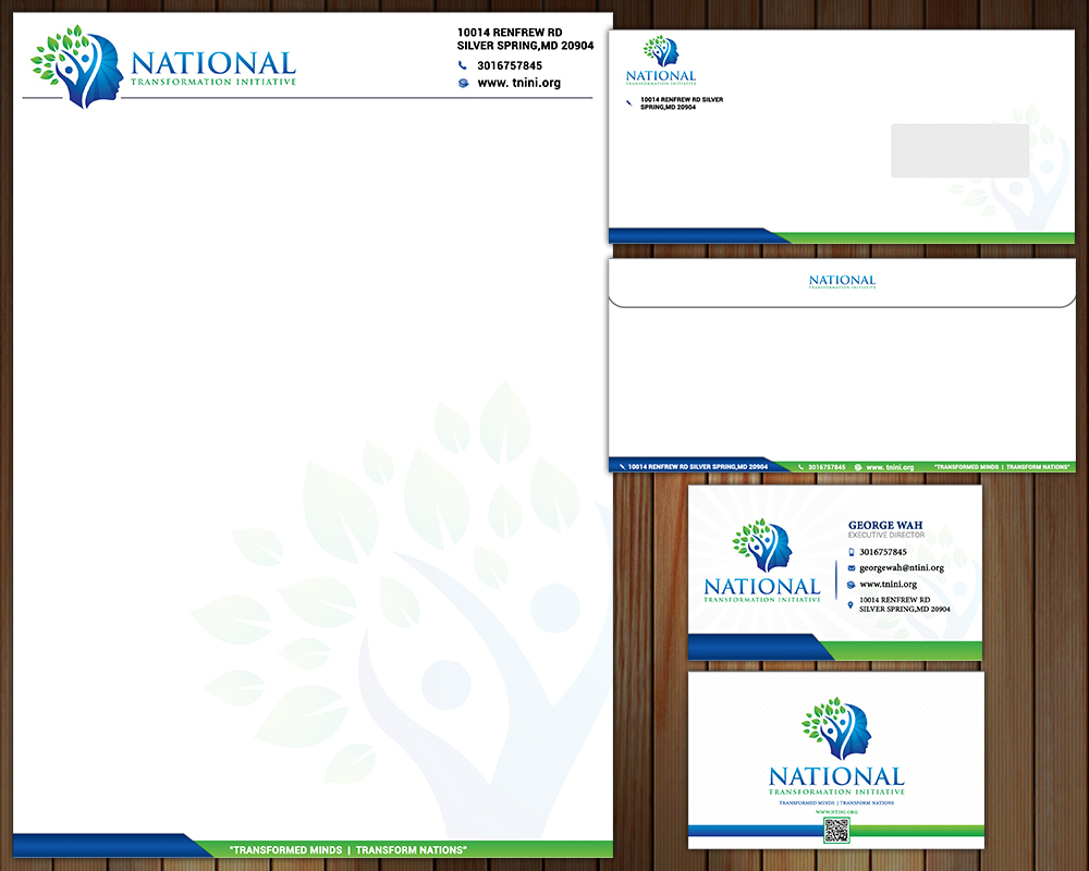 NATIONAL TRANSFORMATION INITIATIVE  logo design by MastersDesigns