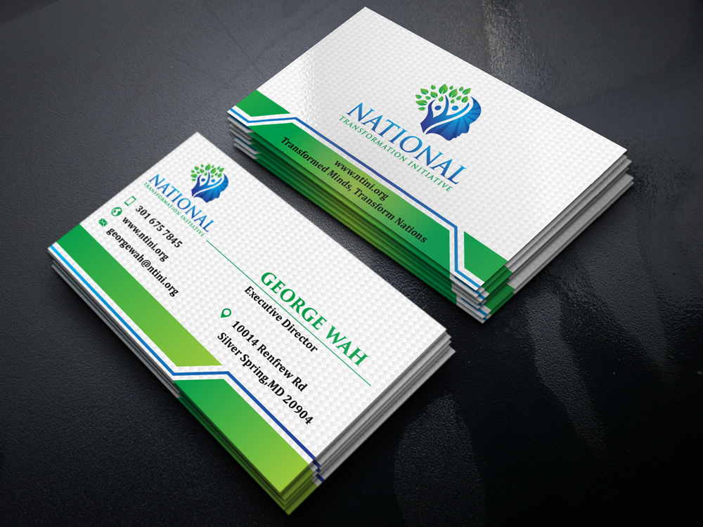 NATIONAL TRANSFORMATION INITIATIVE  logo design by Gelotine