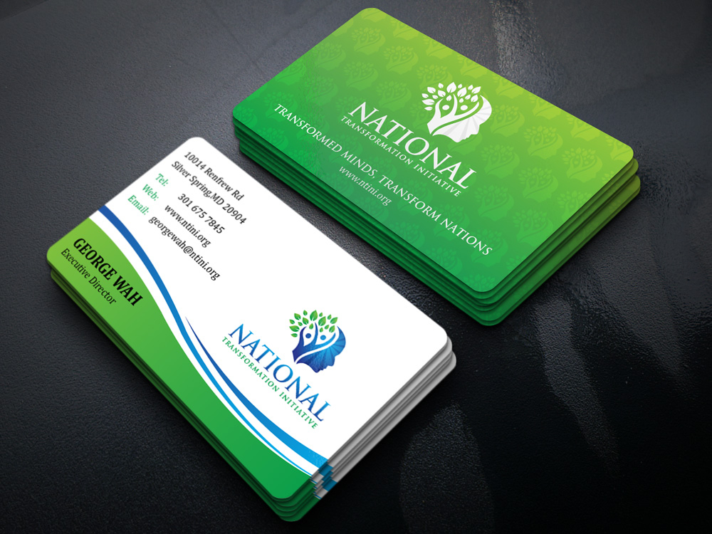 NATIONAL TRANSFORMATION INITIATIVE  logo design by Gelotine