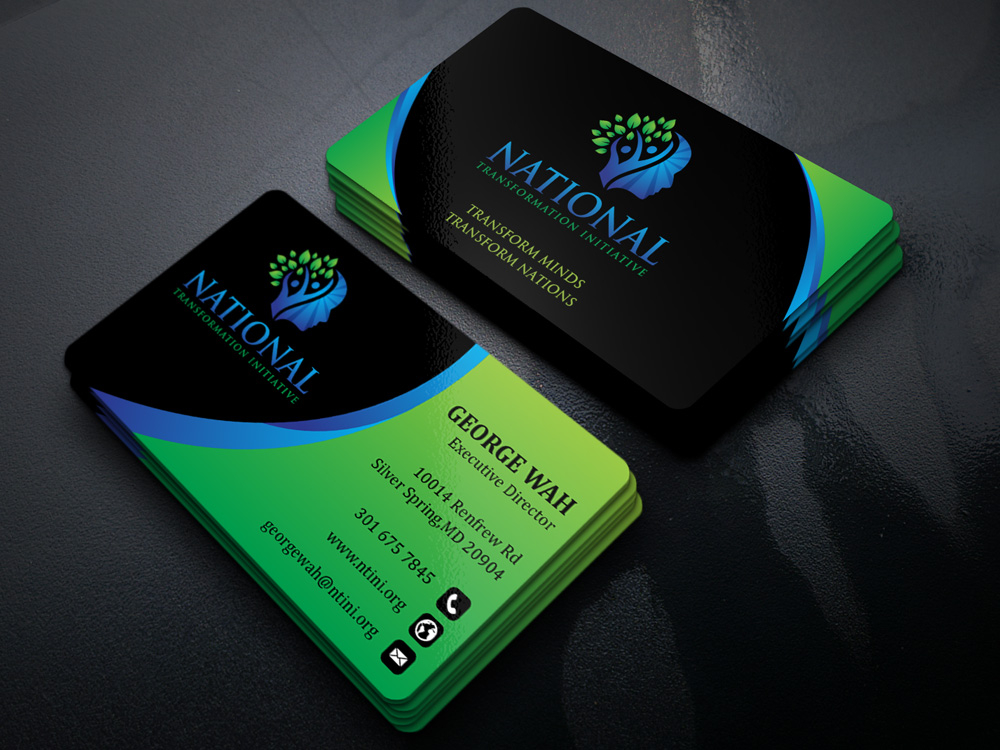 NATIONAL TRANSFORMATION INITIATIVE  logo design by Gelotine