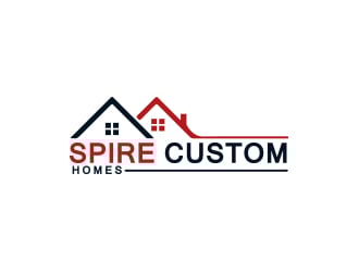 Spire Custom Homes logo design by Rexi_777