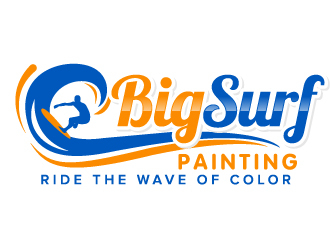 Big Surf Painting logo design by jaize