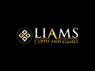 Liams Cards and Games logo design by luckyprasetyo