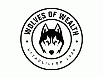 Wolves Of Wealth  logo design by Bananalicious